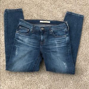 Big Star distressed skinny jeans